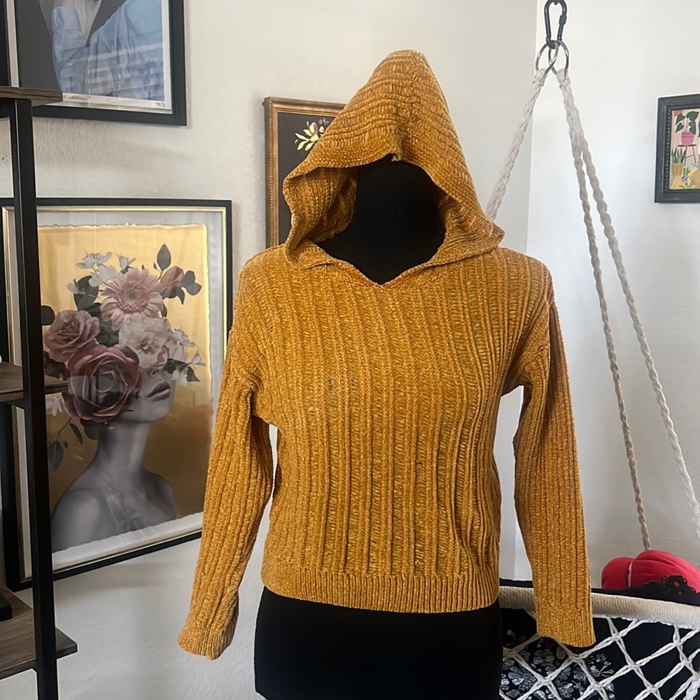 Forever 21 Girls Crop Hoodie
